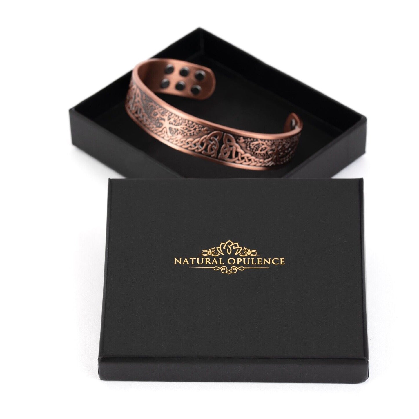 Pure Solid 99.9% Copper Bracelet Bangle 18 Powerful Magnets UK EXCLUSIVE