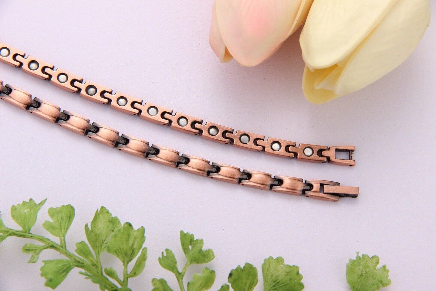 Pure Copper 99.9% Magnetic Necklace with 62 High Strength Neodymium Magnets Gift Boxed